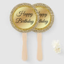 Search for birthday hand fans Stylish