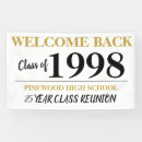 Search for welcome back banners High school reunion