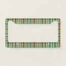 Search for irish license plate frames Pattern