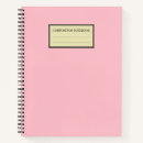 Search for solid color notebooks Pink