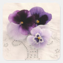 Search for pansy flower stickers White