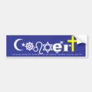 Search for coexist bumper stickers religion