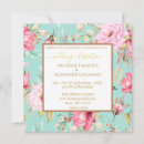 Search for turquoise and brown wedding invitations Floral