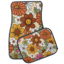 Search for retro car floor mats flower