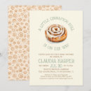 Search for cinnamon roll invitations Watercolor
