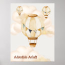 Search for hot air balloon nursery posters Whimsical