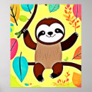 Search for sloth posters Cute animal
