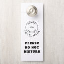 Search for do not disturb door hangers Logo