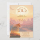 Search for african safari birthday invitations Wild one