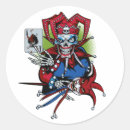 Search for playing cards stickers Joker