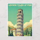 Search for leaning tower of pisa postcards Vintage