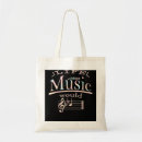 Search for music artist tote bags Musical