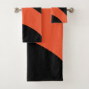 Search for orange and black bath towels Stylish