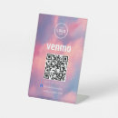 Search for venmo qr code signs Contactless scan me
