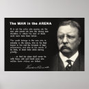 Search for teddy roosevelt posters Man in the arena