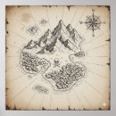 Search for treasure map posters Island