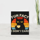 Search for funny cat quotes holiday cards Black