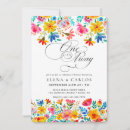 Search for floral rehearsal dinner invitations Fiesta