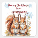 Search for christmas squirrel stickers Animal