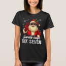 Search for funny christmas sayings tshirts Six