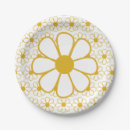 Search for daisy paper plates 70s