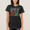 Search for class of 2035 tshirts Senior