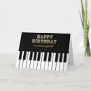 Search for piano birthday cards Instrument