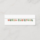 Search for mini christmas cards Simple