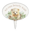 Search for bear baby shower cake toppers We can bearly wait
