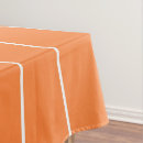 Search for orange and white tablecloths Stripes