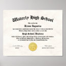 Search for diploma posters Fake