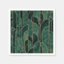 Search for green and gold napkins Geometric