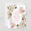 Search for baby is brewing tea invitations Elegant