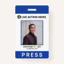 Search for press badges Photo id