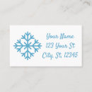 Search for snowflake business cards Snowing