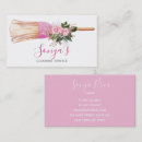 Search for broom clean business cards Cleaning