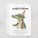 Search for alligator party invitations Kids