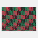 Search for kwanzaa wrapping paper Red black green