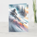 Search for skiing birthday cards Mountain
