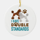 Search for poodle ornaments Standard