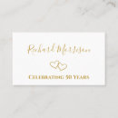 Search for 50th anniversary place cards Modern