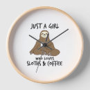 Search for sloth clocks Cute sloths