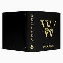 Search for family cookbook binders Gold