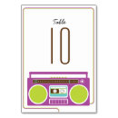 Search for retro wedding table cards Unique