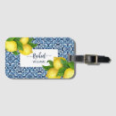 Search for lemon luggage tags Italian