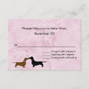 Search for dog rsvp cards Pink