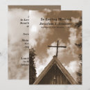 Search for church service invitations In loving memory