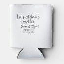 Search for engagement can coolers Engagement party name date