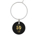 Search for gold wine charms Birthday