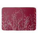 Search for grey and burgundy bath mats Red
